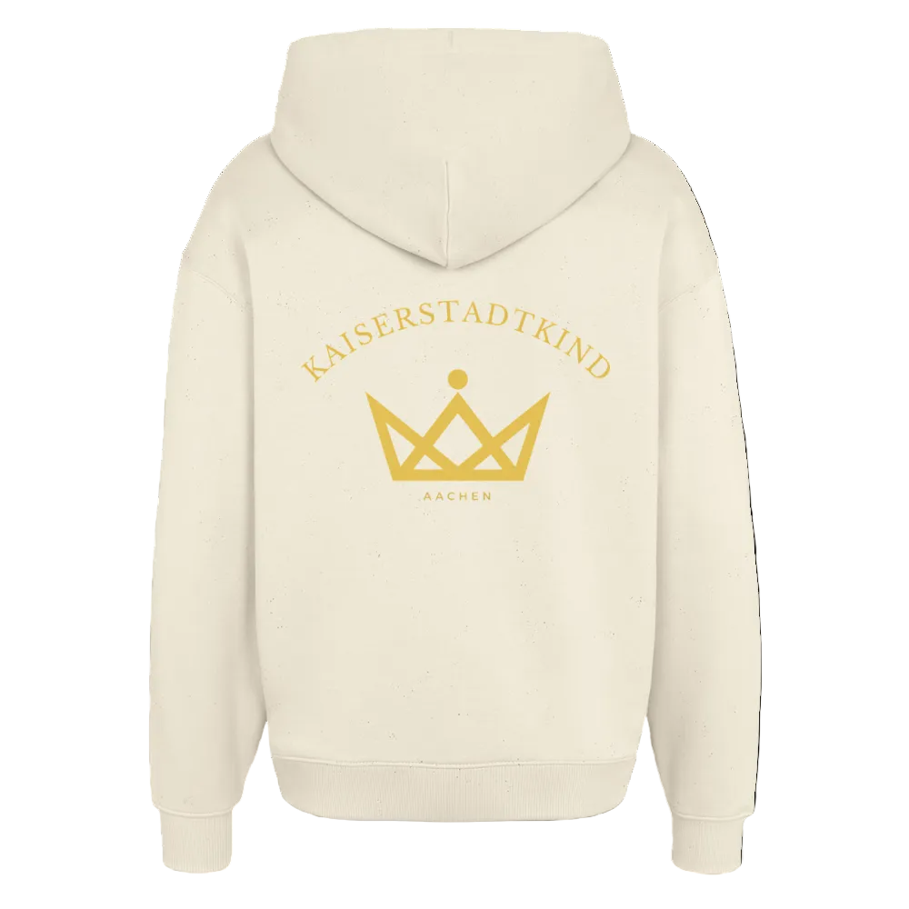 KAISERSTADTKIND Golden Circel - Oversized Hoodie - Natur
